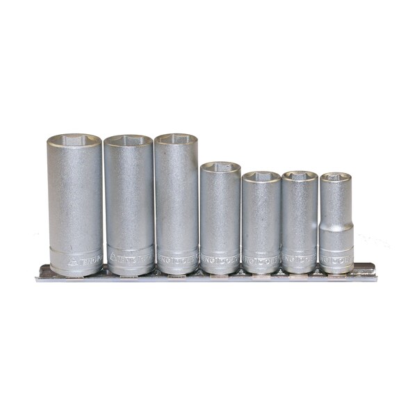 Teng Tools M3807 - 7 Piece 3/8" Drive Deep Metric 6 point Socket M3807 - main
